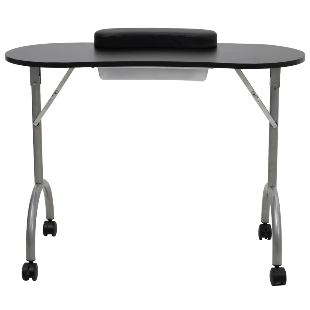 Klappbarer Maniküre-Tisch Mit Rollen