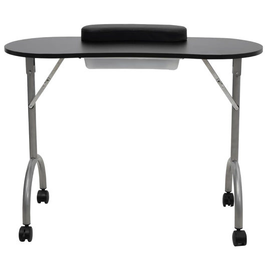 Klappbarer Maniküre-Tisch Mit Rollen