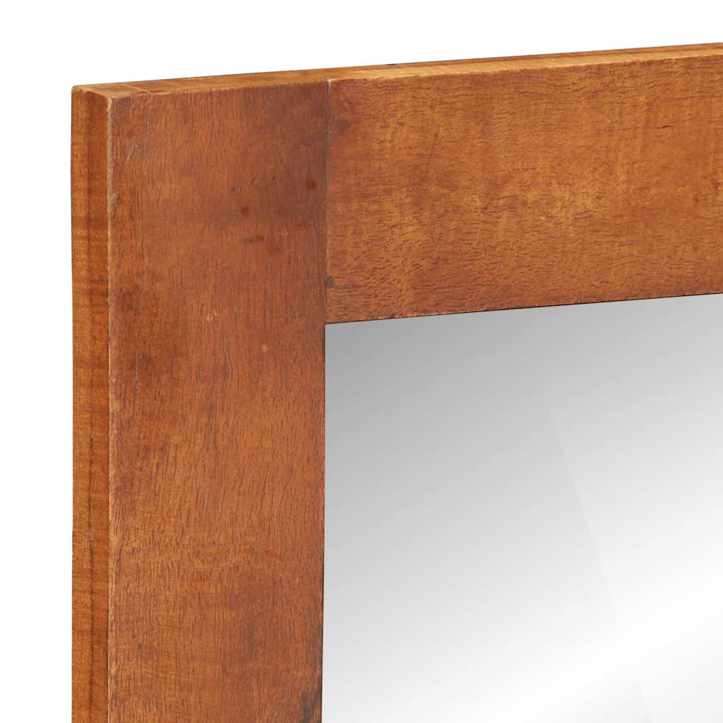 Wandspiegel Mit Schubladen 60X33X90 Cm Massivholz Akazie